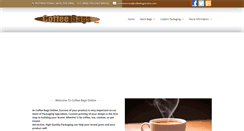 Desktop Screenshot of coffeebagsonline.com